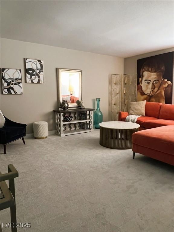1420 Hialeah Dr Unit D, Las Vegas, NV 89119 - living area featuring carpet floors