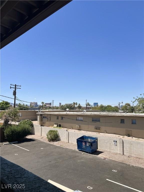 1420 Hialeah Dr Unit D, Las Vegas, NV 89119 - view of uncovered parking lot