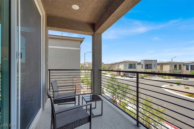 9835 Mojave Mountain St, Las Vegas, NV 89166 - balcony featuring a residential view