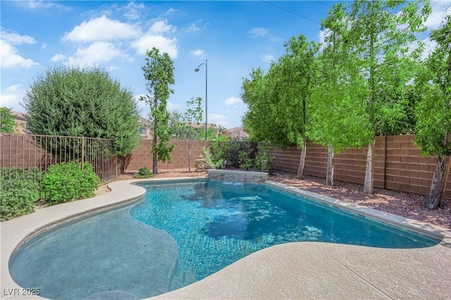 9516 Bluff Ledge Ave, Las Vegas, NV 89149 - view of pool with a fenced backyard