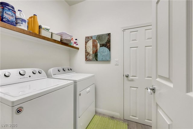 10167 Bishops Peak Ct, Las Vegas, NV 89141 - washroom with washer and clothes dryer and baseboards