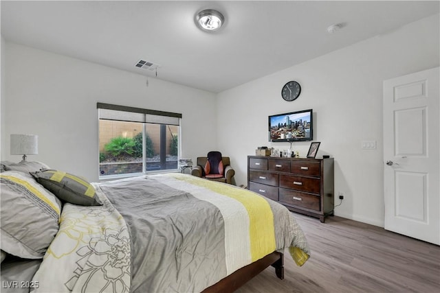 10167 Bishops Peak Ct, Las Vegas, NV 89141 - bedroom featuring wood finished floors and baseboards