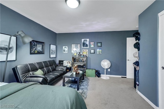 10167 Bishops Peak Ct, Las Vegas, NV 89141 - carpeted living room featuring baseboards