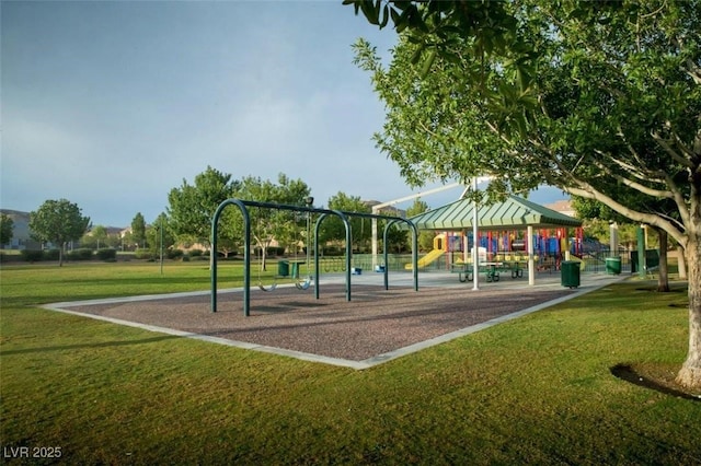11010 Santorini Dr, Las Vegas, NV 89141 - community play area with a yard