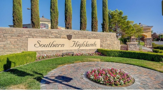 11010 Santorini Dr, Las Vegas, NV 89141 - view of community / neighborhood sign