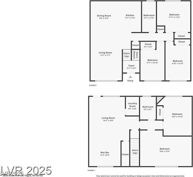 3208 Alcoa Ave, Las Vegas, NV 89102 - view of home floor plan