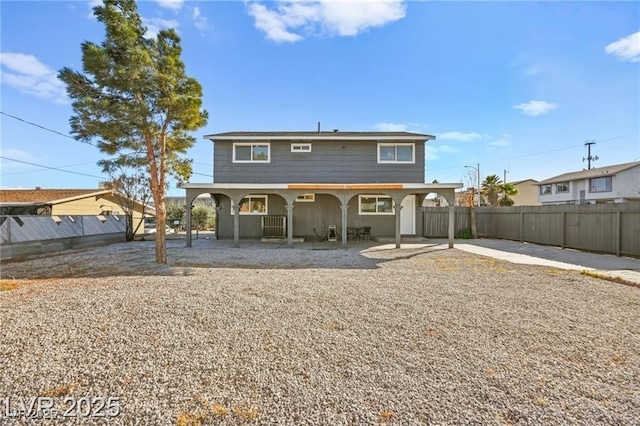 3208 Alcoa Ave, Las Vegas, NV 89102 - back of property featuring covered porch