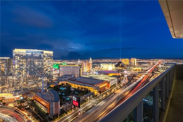 4471 Dean Martin Dr Unit 4308, Las Vegas, NV 89103 - city view with a view of city lights
