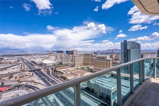 4471 Dean Martin Dr Unit 4308, Las Vegas, NV 89103 - balcony featuring a city view