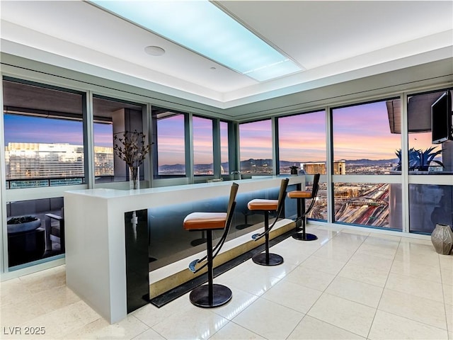 4471 Dean Martin Dr Unit 4308, Las Vegas, NV 89103 - bar with tile patterned flooring