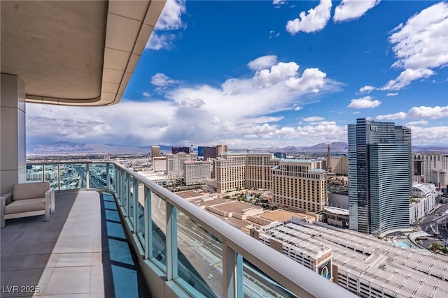 4471 Dean Martin Dr Unit 4308, Las Vegas, NV 89103 - balcony featuring a view of city