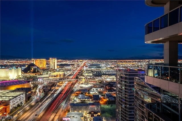 4471 Dean Martin Dr Unit 4308, Las Vegas, NV 89103 - city view featuring a view of city lights