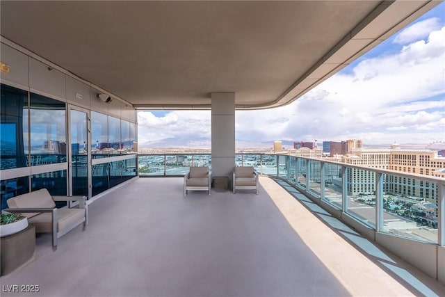 4471 Dean Martin Dr Unit 4308, Las Vegas, NV 89103 - balcony featuring a view of city