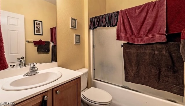 3109 Frigate Way N, Las Vegas, NV 89084 - full bath featuring vanity and bath / shower combo with glass door