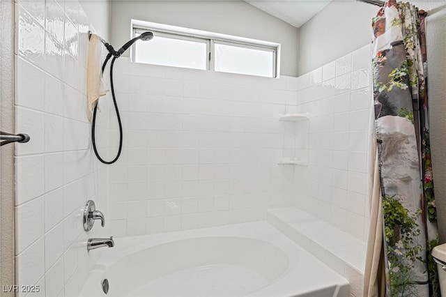 1337 Maplegrove Cir, Las Vegas, NV 89108 - bathroom with bathtub / shower combination and toilet