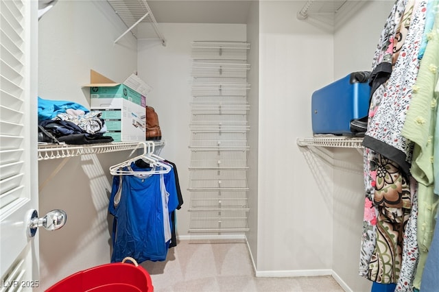 1337 Maplegrove Cir, Las Vegas, NV 89108 - spacious closet featuring carpet floors