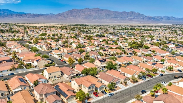 8557 Hidden Pines Ave, Las Vegas, NV 89143 - aerial view of residential area with mountains
