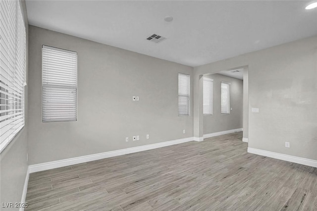 6373 Beavertail Pond Ave, Las Vegas, NV 89122 - unfurnished room featuring light wood-style floors