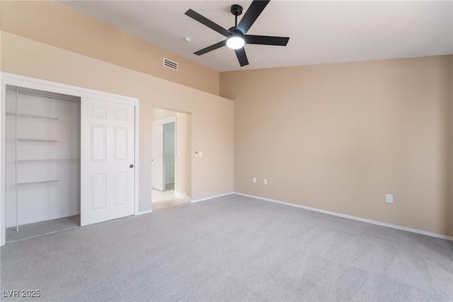 8904 Marble Dr, Las Vegas, NV 89134 - unfurnished bedroom featuring carpet floors, a ceiling fan, and a closet