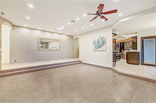 7751 Radcliff St, Las Vegas, NV 89123 - unfurnished room featuring ceiling fan and recessed lighting