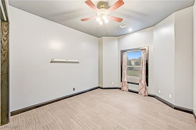 7751 Radcliff St, Las Vegas, NV 89123 - unfurnished room featuring ceiling fan and recessed lighting