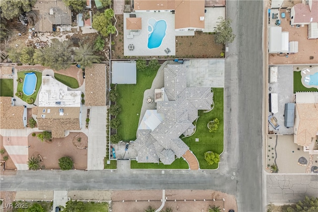 7751 Radcliff St, Las Vegas, NV 89123 - view of property location with a pool area