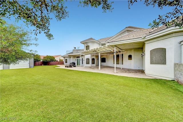 7751 Radcliff St, Las Vegas, NV 89123 - view of yard with a patio area