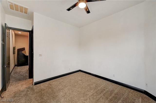 7751 Radcliff St, Las Vegas, NV 89123 - carpeted spare room featuring a ceiling fan and baseboards