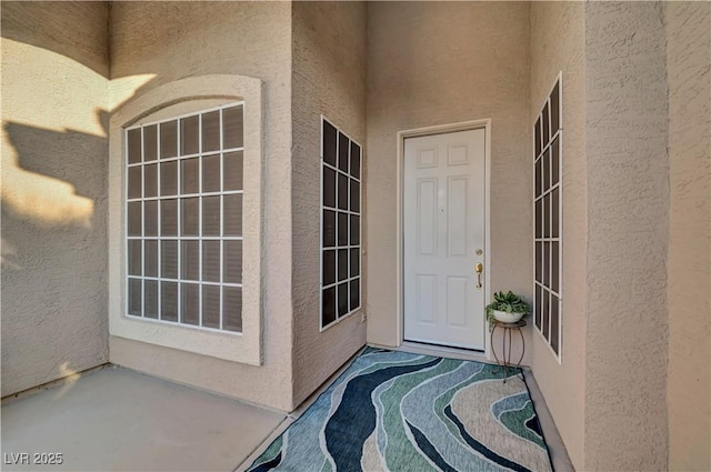 216 Chestnut Ridge Cir, Henderson, NV 89012 - entrance to property with stucco siding