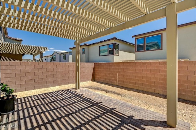 1305 Azure Jay Ave, North Las Vegas, NV 89084 - view of patio / terrace featuring a pergola
