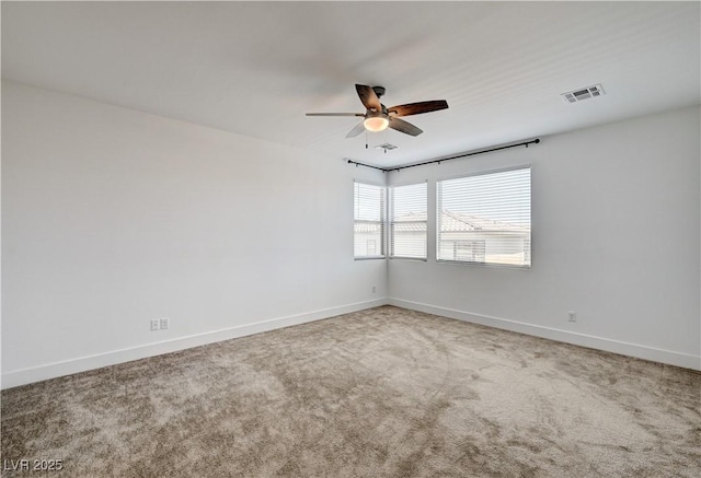 1305 Azure Jay Ave, North Las Vegas, NV 89084 - empty room featuring ceiling fan and carpet floors