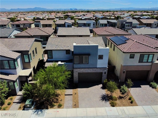 1305 Azure Jay Ave, North Las Vegas, NV 89084 - aerial view of residential area with a mountainous background