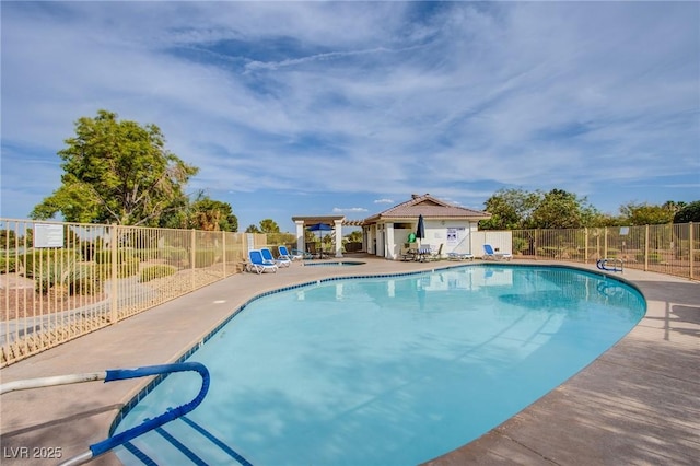 5021 Cliffrose Dr, Las Vegas, NV 89130 - community pool with a patio