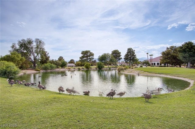 5021 Cliffrose Dr, Las Vegas, NV 89130 - water view
