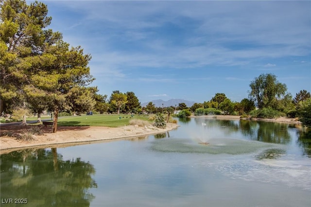 5021 Cliffrose Dr, Las Vegas, NV 89130 - water view