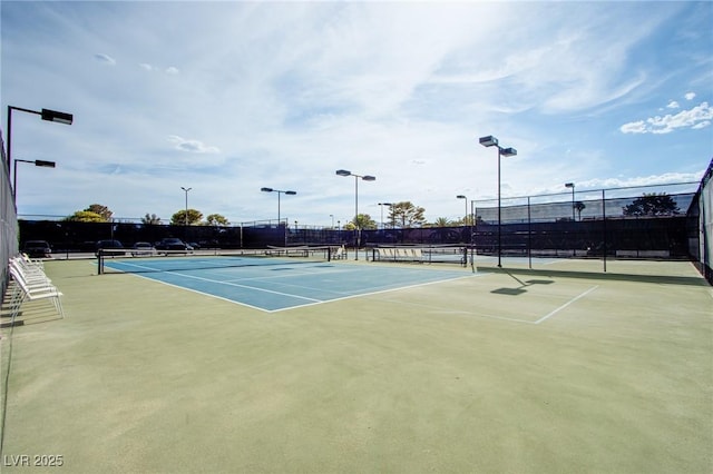 5021 Cliffrose Dr, Las Vegas, NV 89130 - view of tennis court featuring community basketball court