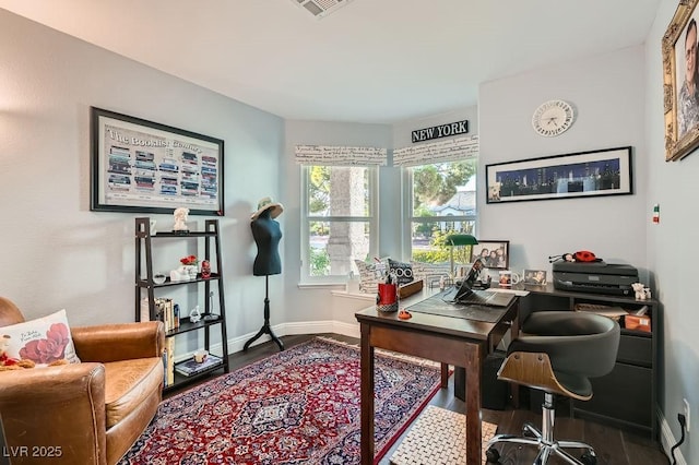 5021 Cliffrose Dr, Las Vegas, NV 89130 - office space with wood finished floors and baseboards