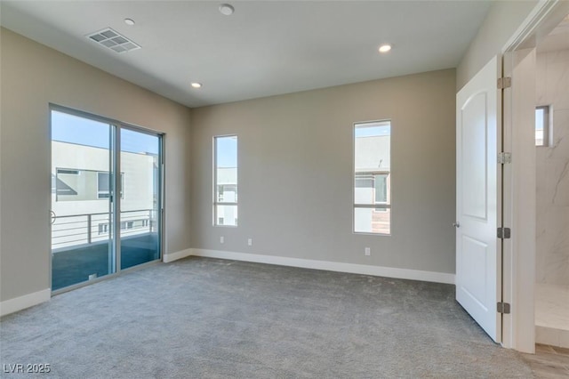 4152 Yucca Bloom St Unit 1, Las Vegas, NV 89135 - carpeted empty room with recessed lighting