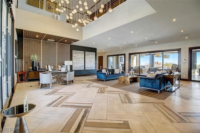 4152 Yucca Bloom St Unit 1, Las Vegas, NV 89135 - community lobby with a towering ceiling
