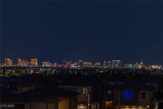 4152 Yucca Bloom St Unit 1, Las Vegas, NV 89135 - city view featuring a view of city lights
