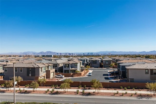 4152 Yucca Bloom St Unit 1, Las Vegas, NV 89135 - city view featuring nearby suburban area and a mountain backdrop