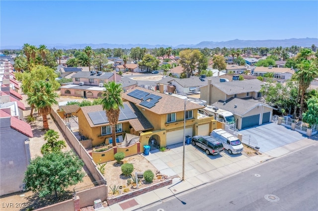 5134 Caliente St, Las Vegas, NV 89119 - aerial view of residential area with a mountainous background