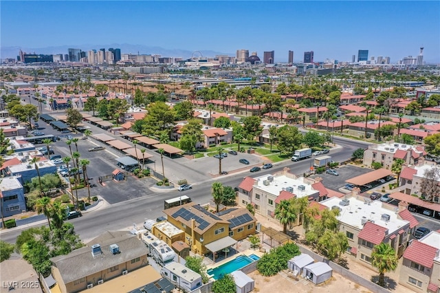 5134 Caliente St, Las Vegas, NV 89119 - drone / aerial view of city skyline