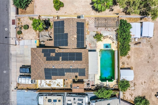 5134 Caliente St, Las Vegas, NV 89119 - bird's eye view of a pool area