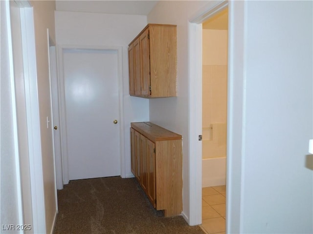 1128 Dusty Creek St, Las Vegas, NV 89128 - corridor featuring carpet floors