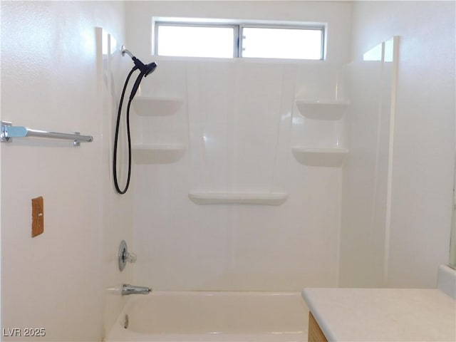 1128 Dusty Creek St, Las Vegas, NV 89128 - bathroom with vanity, shower / washtub combination, and healthy amount of natural light