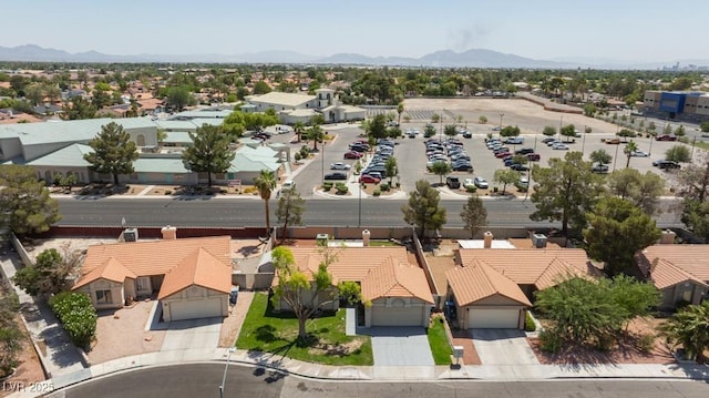 2912 Drury St, Las Vegas, NV 89108 - aerial perspective of suburban area featuring a mountain backdrop