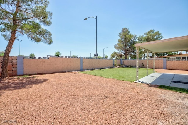 2912 Drury St, Las Vegas, NV 89108 - fenced backyard featuring a patio