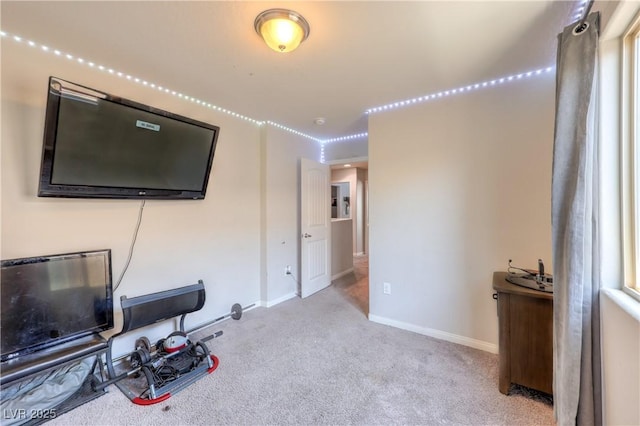 9237 S Chieftain St, Las Vegas, NV 89178 - exercise area featuring carpet flooring and baseboards