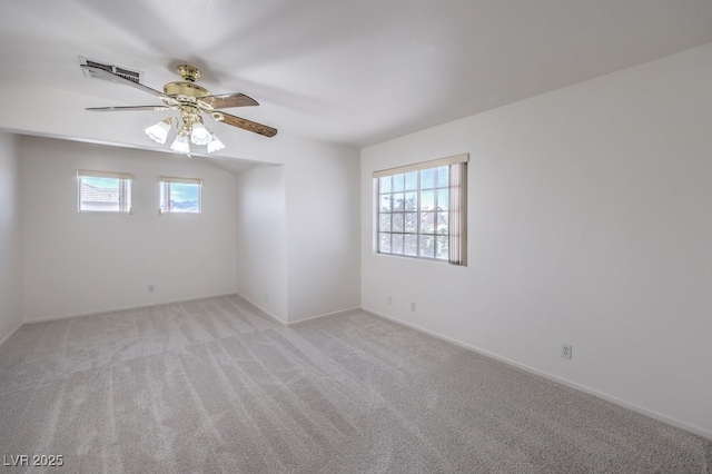 5209 Mantua Ct, Las Vegas, NV 89130 - unfurnished room with light carpet and ceiling fan